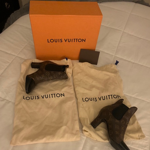 Louis Vuitton limited edition booties